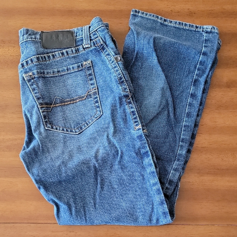 Ariat Men's Blue Straight Jeans